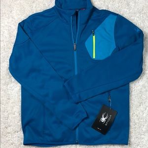 New with tag Spyder Bandit full zip fleece jacket
